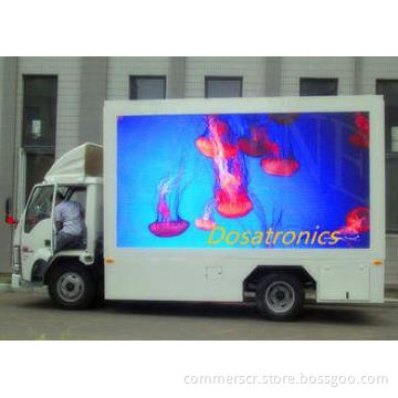Light Weight Slim Outdoor Full Color P6 Truck Mounted LED S